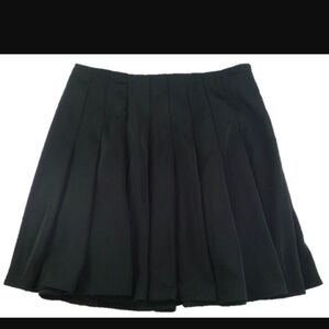 Metaphor Black Mini Skater Skirt